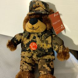 Military Singing Teddy Bear
