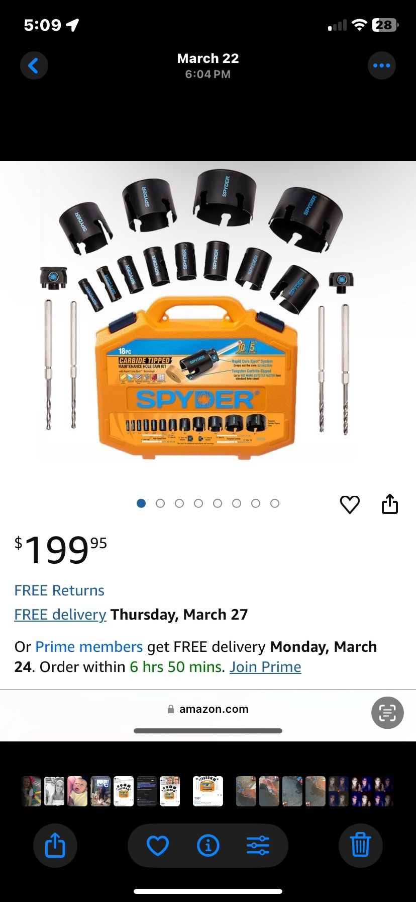 SPYDER SAW KIT