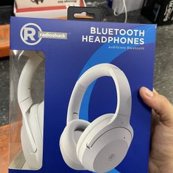 RadioShack Bluetooth Headphones White