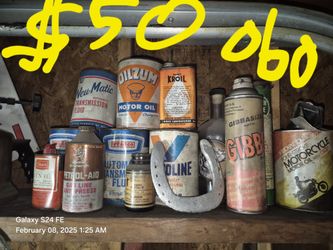 Oil can collection