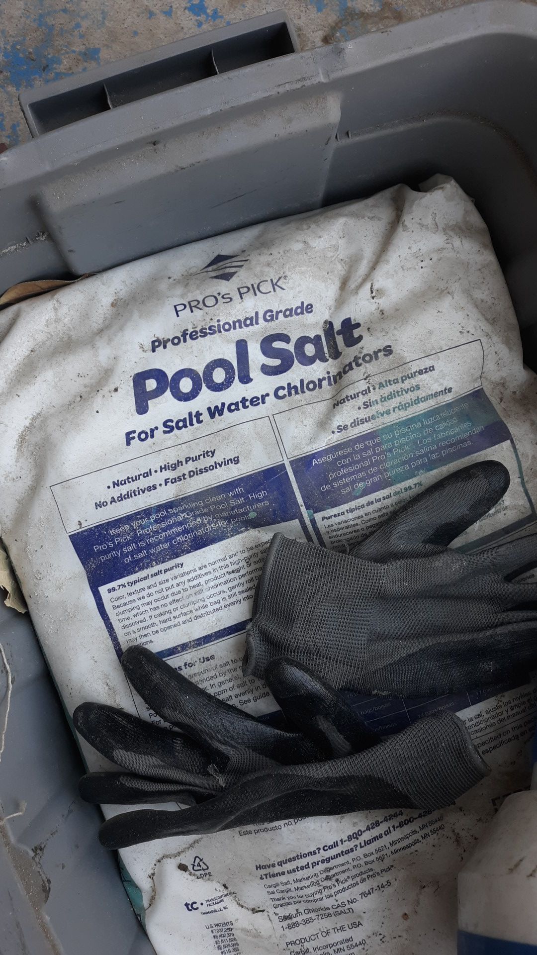 Pool salt 40 lb
