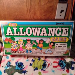 The Allowance Game Board Game 2-4 Players Financial Learning Complete