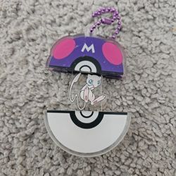 Pokémon Mew Master Ball Acrylic Keyring Lotte World Adventure Exclusive/Limted