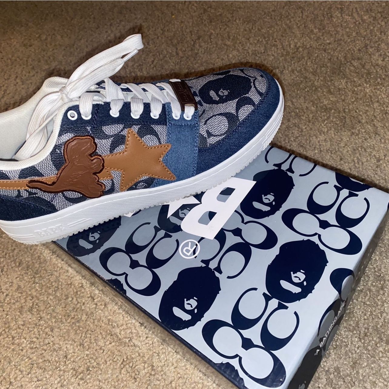 RARE BAPESTA X COACH COLLAB