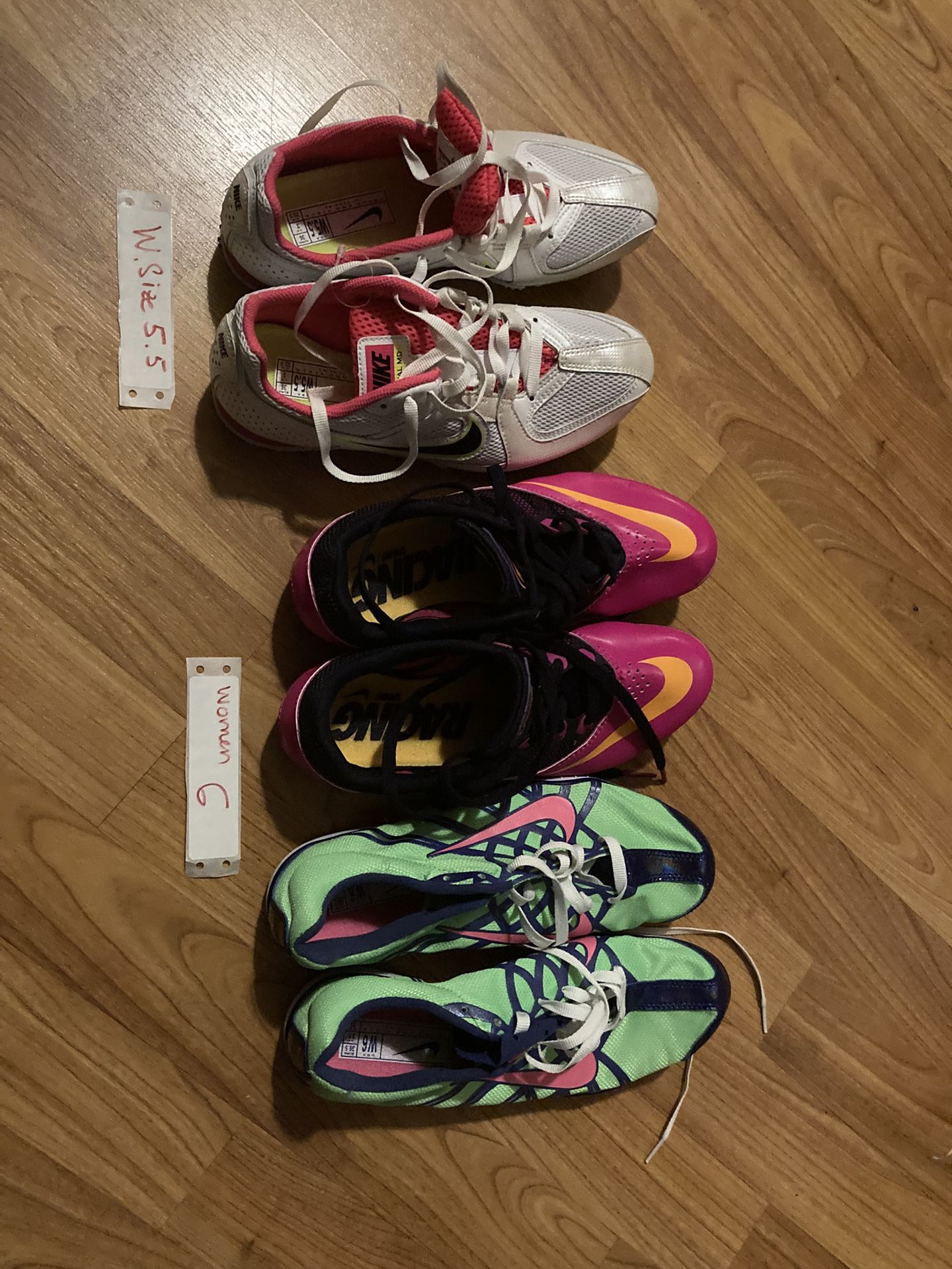 Nike Adidas Running Track And Field. 5.5 -6