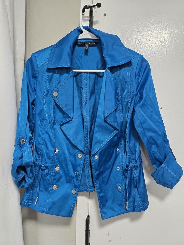 Metallic Mediterranean Blue Jacket