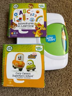 LeapFrog LeapStart Learning System with 2 Books