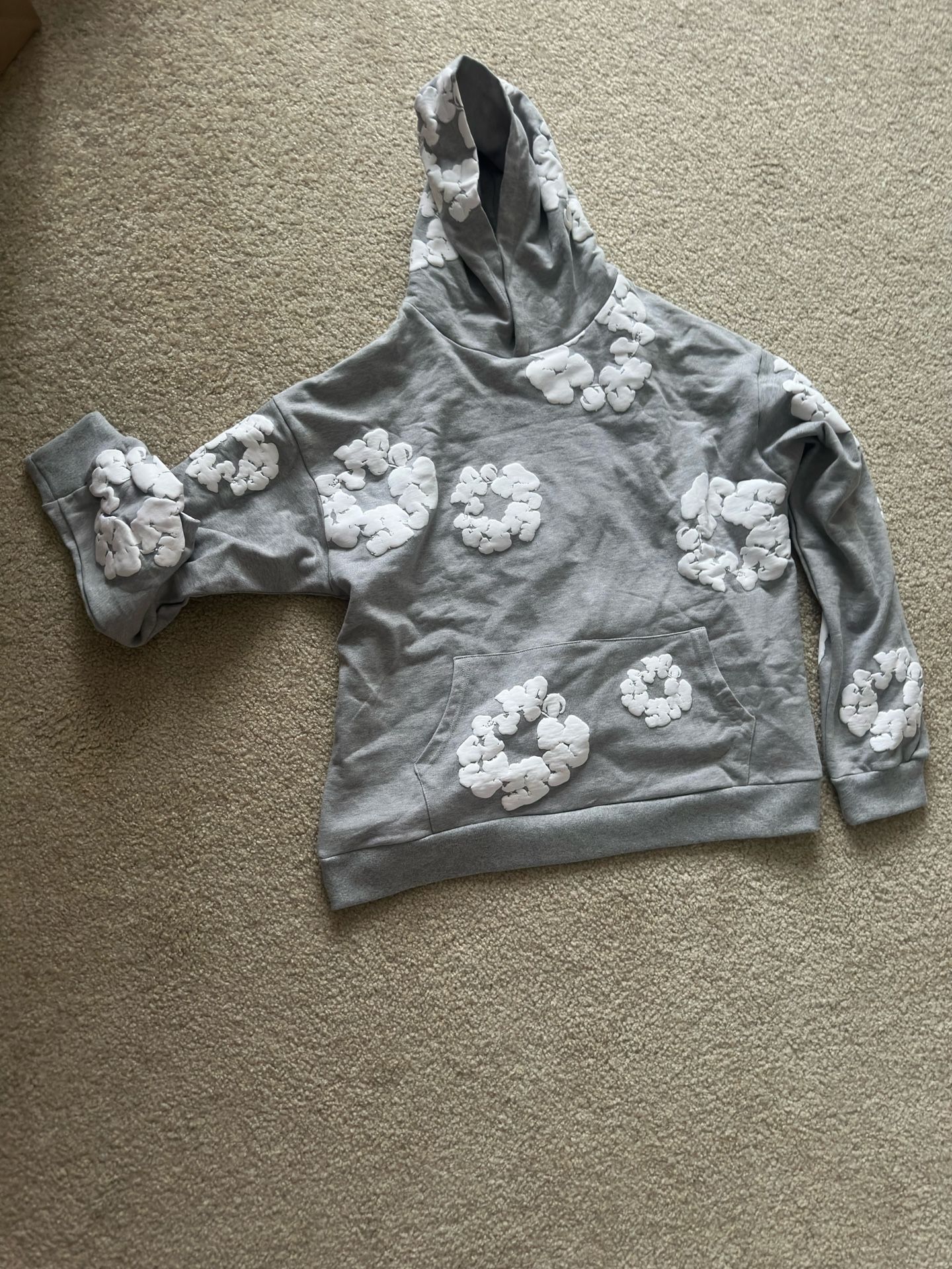 Grey Denim Tears Hoodie