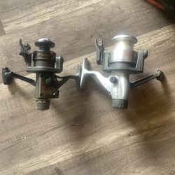 Fishing Reels, Shimano Spool R2 And Quantum SS Long Stoke 