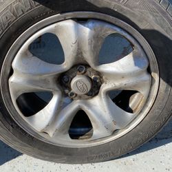 Yokohama Tire With Subaru Rim