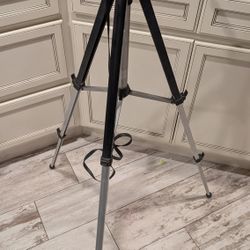 Vintage Tripod Works Great Camera Stand Tri Pod Aluminum Retro Photography Photograph Equipment 