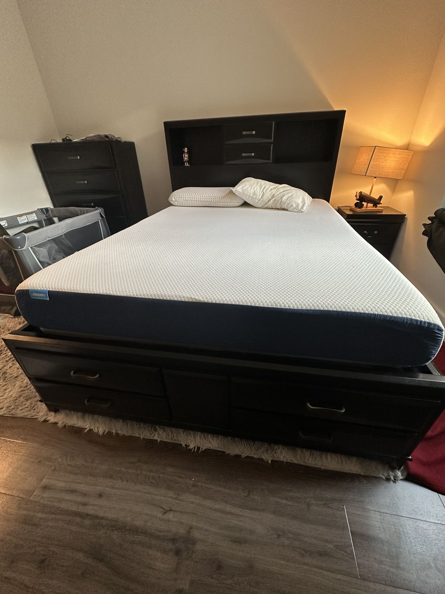 Queen Storage Bed