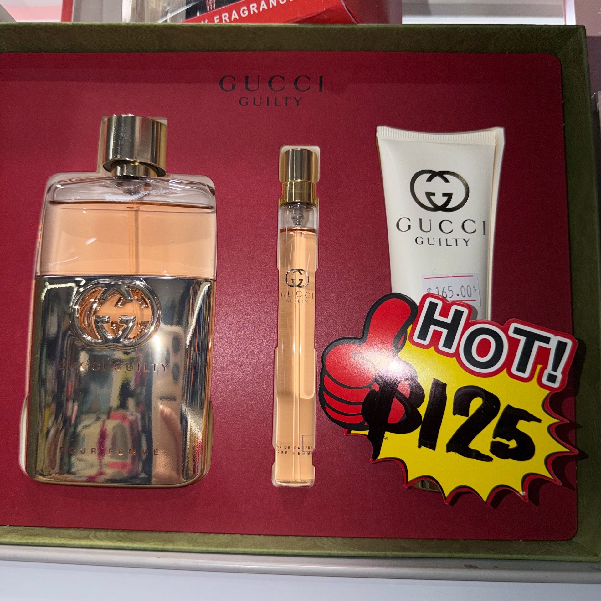 Gucci guilty for femme gift set for woman set de perfume para mujer regalos para dΓa de la madre