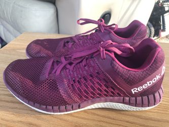 Reebok AR2850 Zprint Women’s Maroon Athletic Sneakers Size 10