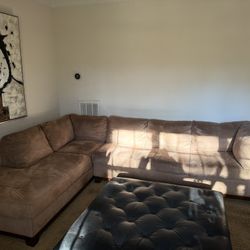 Tan Sectional Sofa