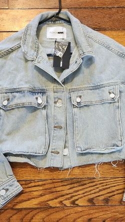 Jean Crop Jacket. Fashion Nova M/L