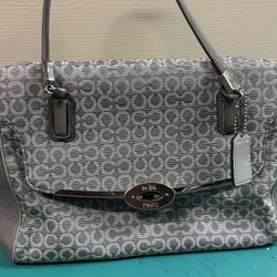 COACH Grey Purse