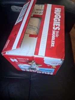New Box Of Huggies Little Snugglers New Born Size