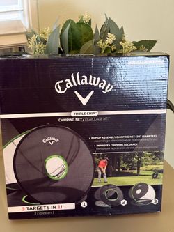Callaway Black and Green Pop-Up Chipping Net Practice Targets