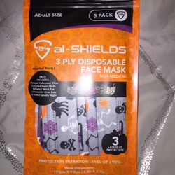 Halloween Disposable Masks