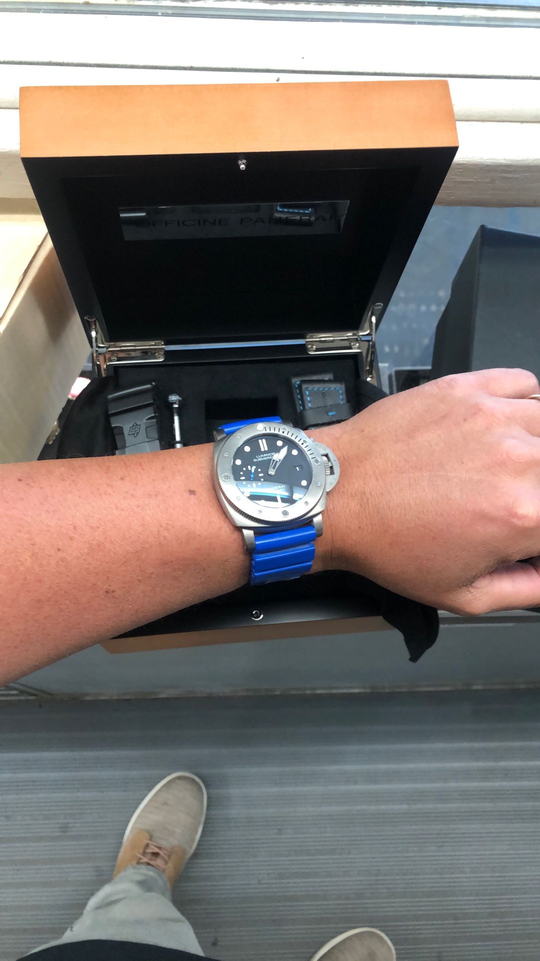 PANERAI PAM01305 Luminor Submersible Automatic Divers Watch