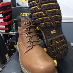 Work boots 🥾 CATERPILLAR Steel Toe // electrical Hazard// Slip Resistant// Size ❗️(12)ONLY ❗️
