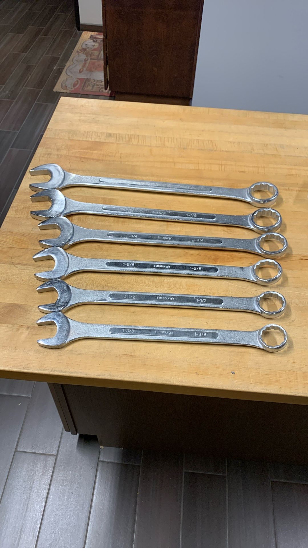 Jumbo SAE Wrench Set 