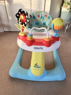 Kolcraft Tiny Steps 2-in-1 Activity Walker With Seated Or. 