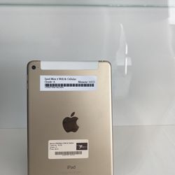 ipad  Mini 4 Capacidad 16GB Wifi+LTE Unlocked (desbloqueado )
