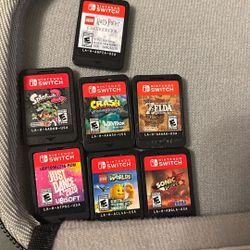 Nintendo Switch Games With Case 