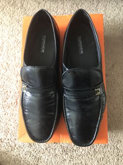 leather men's shoes new, size 11,5