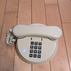 Old Fashioned Round Telephone
