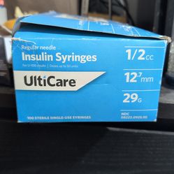 Insulin needles