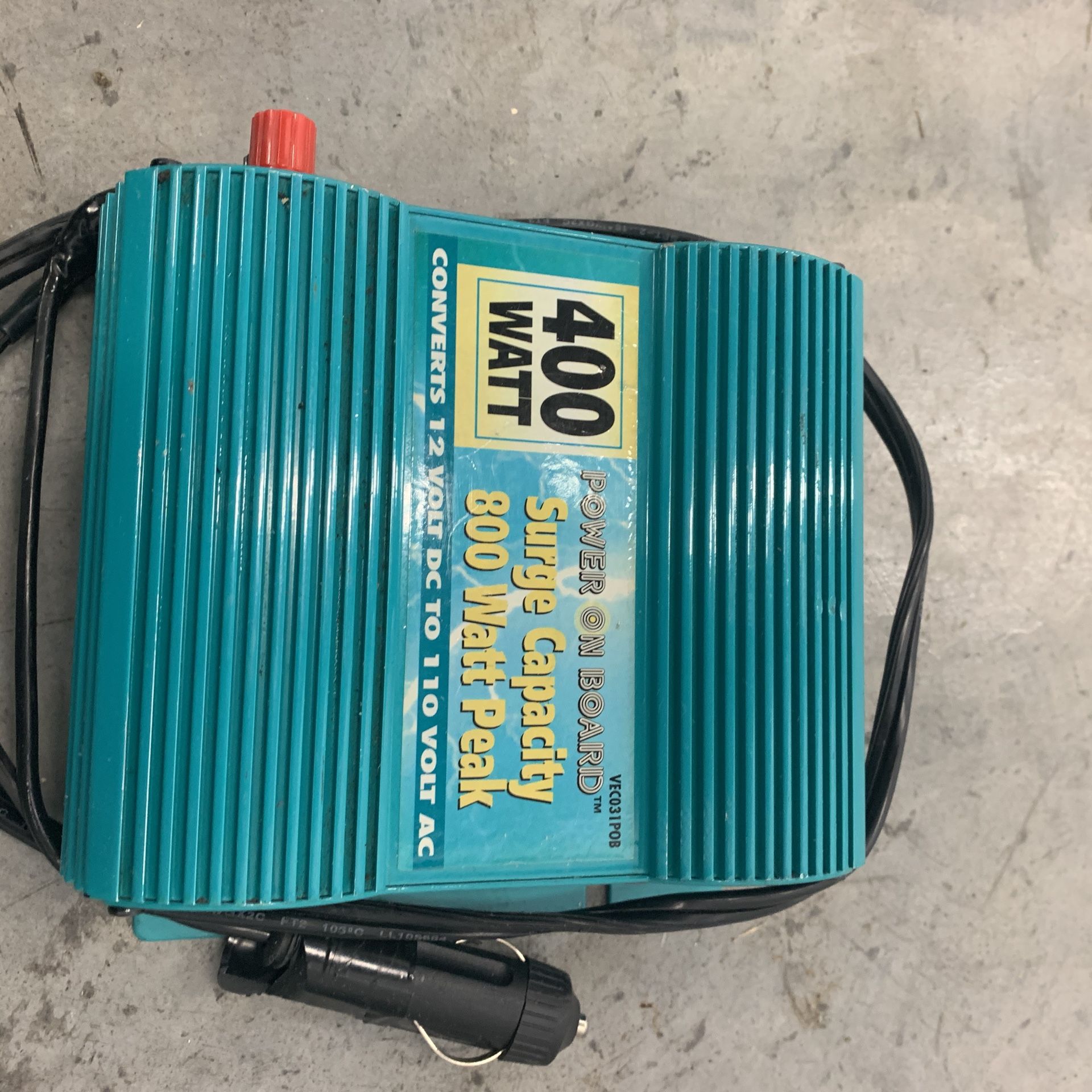 Vector Power On Board Dc To Ac Power Inverter 400w Surge To 800w Peak