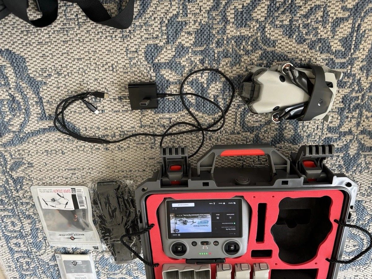 DJI Mini 4 Pro Fly More Combo Plus Camera Drone (with RC 2 Remote) + A LOT MORE!