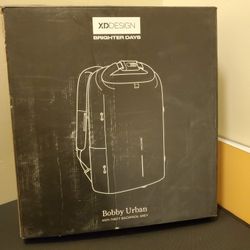XD Design Bobby Urban Anti Theft Laptop Backpack with Combination Lock, Grey


