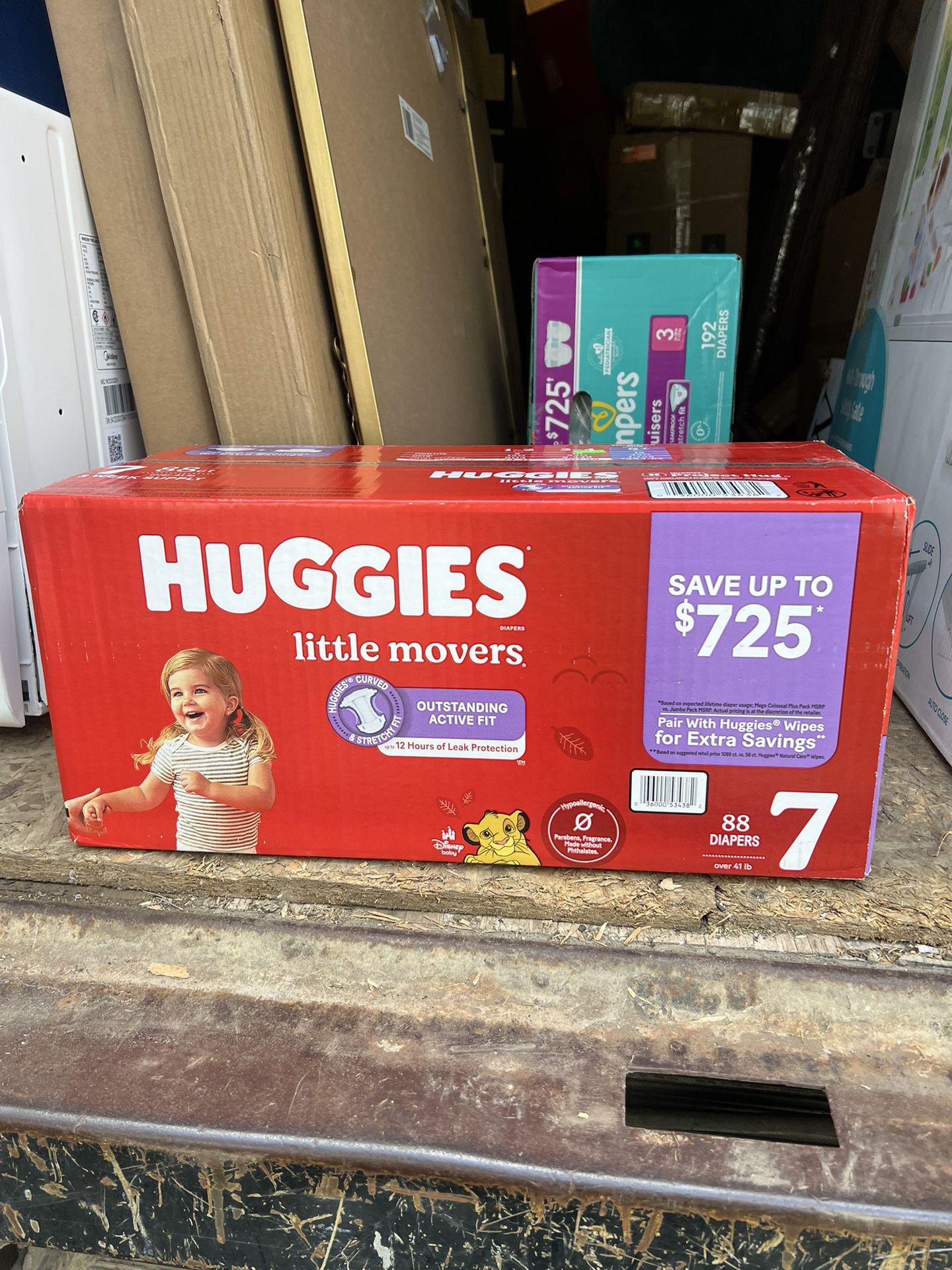 Huggies Diapers Size 7 (88 Ct)