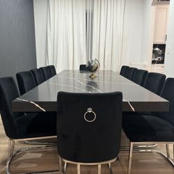 AUTHENTIC MARBLE DINING TABLE