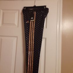 Girl's Size M 10/12 Adidas Leggings 