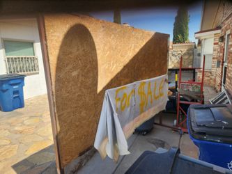 Large OSB Wood Panel Board