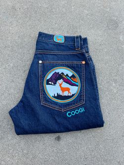 Men’s Y2K baggy Coogi jeans