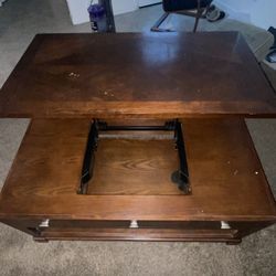 Coffee Table And End Tables 