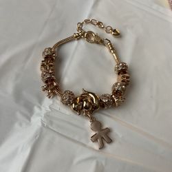 14k gold plated necklace available