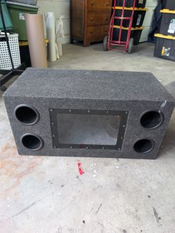 12" Hifonics Zeus Subwoofer in Custom Box