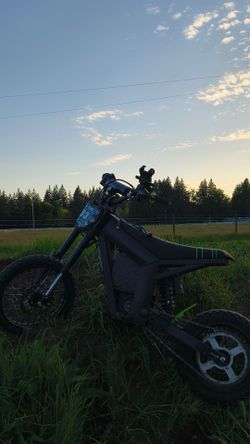 Tutio 01 ebike/emoto black and lime green