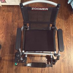 Zoomer Foldable Power Chair With Joystick Controller