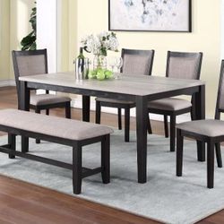 BRAND NEW 6PCS DINNING TABLE SET $399
