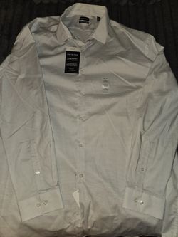 Size 19 Mens Dress Shirt Ven Huissen