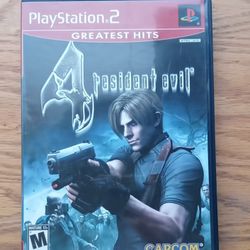 Resident Evil 4 Ps2 