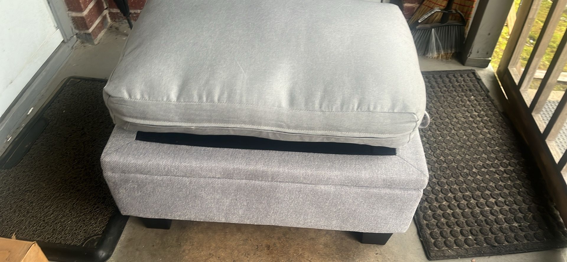 Ottoman With Storage And Cushion